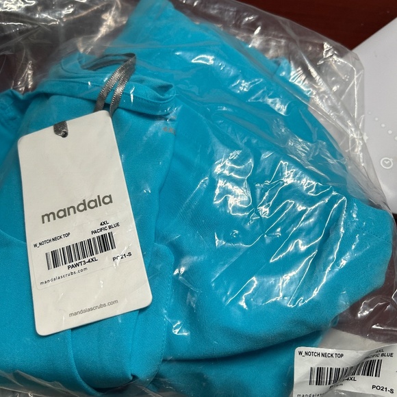 6 Items Scrubs Uniform 4XL 3XL Mandala FIGS Barco - Picture 4 of 6